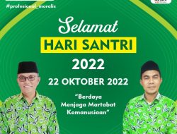 PD NWDI Kabupaten Sumbawa Mengucapkan Selamat Hari Santri