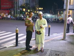 Kapolsek Sandubaya Ikut Amankan Kegiatan Pujawali Pura Melanting