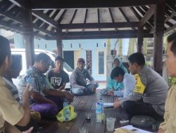 Bhabinkamtibmas Mediasi Dua Pihak Keluarga Kasus Laka Lantas