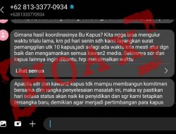 Dua  kali  Kasat Reskrim di Catut Namanya dalam Aksi Kejahatan