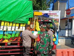 Polsek  Pelabuhan Poto Tano Lakukan Penyekatan