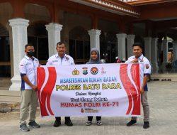 HUT Humas Polri Ke 71 Humas Polres Batubara Bersih Rumah lbadah