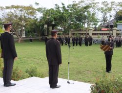 Wakapolres Lombok Utara Bacakan Amanat Menpora RI