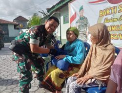 Danrem 162/WB Gelar Baksos, Dandim 1615/Lotim : Wujud Kepedulian TNI Kepada Lansia