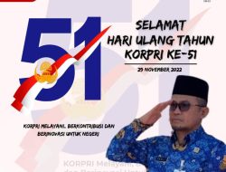 Kalapas Sumbawa Besar Mengucapkan Dirgahayu KORPRI ke 51