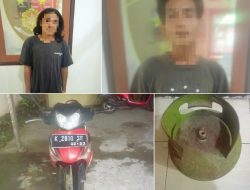 Polsek Gunungsari Amankan Pelaku Pencurian Tabung Gas