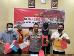 Tim Opsnal Polsek Gunungsari Amankan Pelaku  Pencuri HP