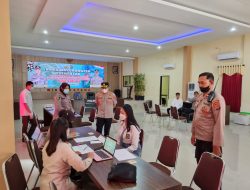 Dukung Event WSBK, Polresta Mataram Gelar Vaksinasi