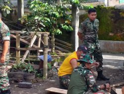 Tinjau Pembuatan Pompa Hydram Dandim Loteng, TNI AD Manunggal Air Semangat Bantu Rakyat 