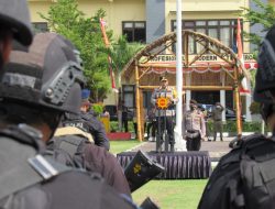 Polda NTB Laksanakan Apel Gelar Pasukan Untuk Pamwil G20 Bali