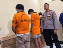 Polisi Amankan Dua Pelaku Pencurian Dengan Pemberatan