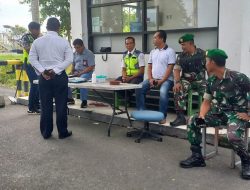 Subsubsatgas Evakuasi Presidensi KTT G-20 Kodim Loteng Mulai memasuki Kedududkan Di Pos Pos Pam Bandara Bizam 