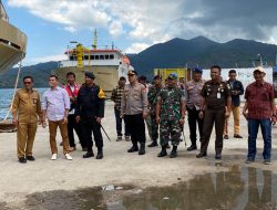 Jelang KTT G20, Kapolres Bima Kota bersama Forkompinda Pantau Aktivitas Pelabuhan