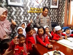 Viral, Puluhan Anak-Anak PAUD Di Batubara Gruduk Kantor Polisi