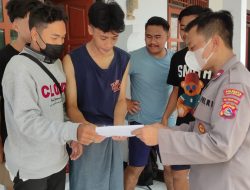 Polsek Pagutan Sosialisasi Layanan Pengaduan  Quick Wins