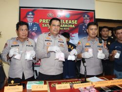 Polres Bima Kota Berhasil Gagalkan Peredaran 1 kg Shabu