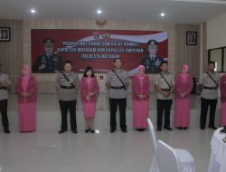 Pisah Sambut  di Laksanakan  Sederhana  di Polresta Mataram