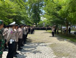 Siap Sukseskan G20, Polresta Mataram Gelar Apel Siaga Imbangan