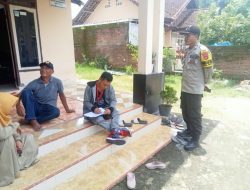 Bhabinkatibmas Dampingi Team Penilai Lomba STBM