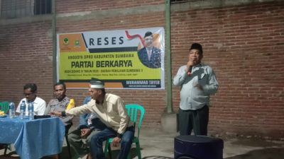 Hadir Ditengah Masyarakat, Rambo : Datang Torehkan Bukti Bukan Janji atau Kata kata