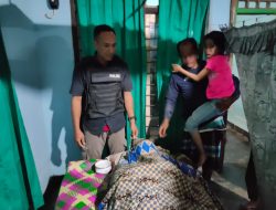 Polsek Jonggat  Olah TKP korban Tersengat Listrik