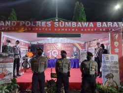 PAM Stand Pameran Di Kompleks KTC,  Satuan Samapta Turunkan Personil