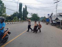 Berikan Pelayanan Prima, Polsek Lape Lakukan Gatur