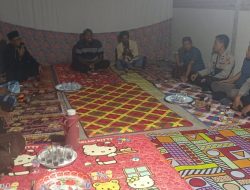 Jelang PAW Polsek Sambangi Calon & Sosialisasi Sampaikan Kamtibmas