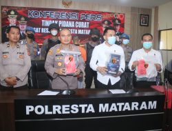 Polisi Amankan Pelaku pencuri , 2 Dus Alat Mancing