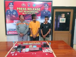 Sat Resnarkoba Bima Kota Tangkap Penjahat Narkoba