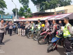 Polri Gunakan Trail Untuk Salurkan Bantuan Gempa