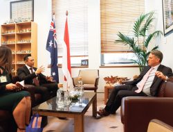 Temui Pemimpin Politik & Pemerintahan Australia, AHY Perkuat Hubungan Bilateral AusIndo