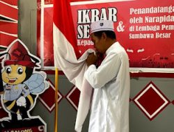 Top!, Napi Terorisme Lapas Sumbawa Kembali ke Pangkuan NKRI
