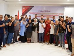 Gandeng Media, KPU Sumbawa Sosialisasikan Pembentukan Badan Adhoc Pemilu 2024