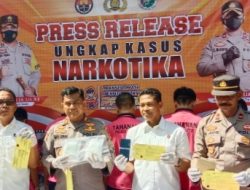 Sat Resnarkoba  Polres Lotim Tangkap  Residivis  Dengan BB  602,5 gr
