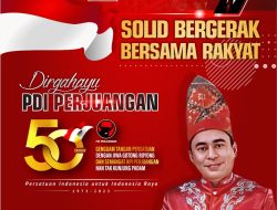 Ketua DPRD Sumbawa Abdul Rafiq: Dirgahayu PDI Perjuangan ke 50 Tahun
