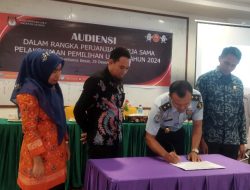 Pemilu 2024, KPU Sumbawa Teken Mou Dengan Pemangku Kepentingan