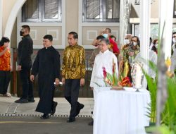 Kunjungi Gereja di Sekitar Kota Bogor, Presiden Ucapkan Selamat Natal bagi Umat Kristiani