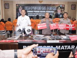 Dalam Waktu Seminggu Sat Resnarkoba Ungkap 10 Kasus Narkotika
