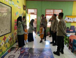 Kapolres Bersama Waka Polres Bima Kota Cek Fisik TK Kemala Bhayangkari