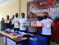 Ditresnarkoba Polda NTB Tangkap Pengedar Lintas Provinsi