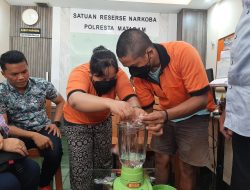 Polresta Mataram Laksanakan Pemusnahan Barang Bukti Narkotika