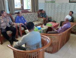 Kapolsek Pringgarata Koordinasi Antisipasi Kenakalan Siswa