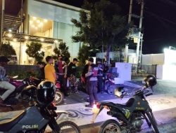at Samapta Polres Sumbawa Patroli di Samota berikan Imbauan