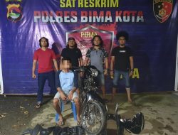 Tim Puma 1 Polres Bima Kota Amankan Penadah Curanmor