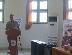 Kasat Reskrim Polres KSB Sampaikan Arahan Saat Sosialisasi