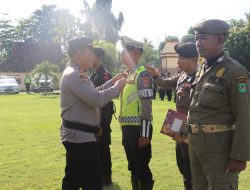 Polres Bima Kota Apel Gelar Pasukan Operasi Lilin Rinjani 2022