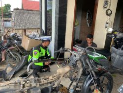 Satlantas Polres KSB Himbau Bengkel dan Penjual Knalpot Racing