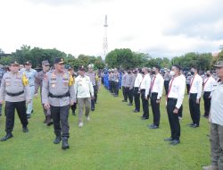 Kapolda NTB Sampaikan Amanat Kapolri Saat Apel Ops Lilin Rinjani 2022