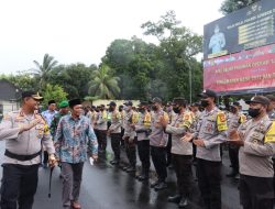Polres Loteng Apel Gelar Pasukan Pengamanan Nataru 2023